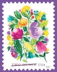 Wedding Blooms Stamps （Two-Ounce）