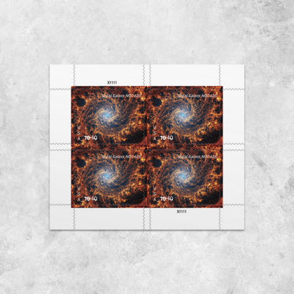 $10.10 Stamps 2025 Spiral Galaxy NGC 628 -