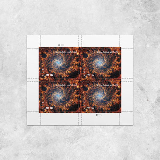 $10.10 Stamps 2025 Spiral Galaxy NGC 628 -