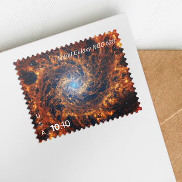 $10.10 Stamps 2025 Spiral Galaxy NGC 628 -