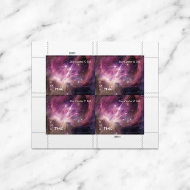$31.40 Stamps 2025 Star Cluster IC 348 -