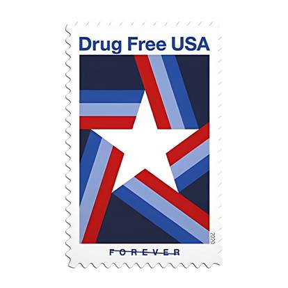 Drug Free USA Stamps 2020 -