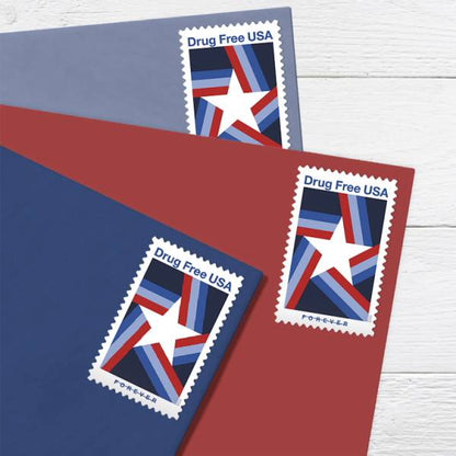 Drug Free USA Stamps 2020 -