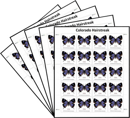 Colorado Hairstreak Stamps -