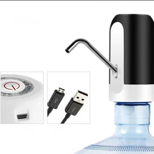 Electric Automatic Water Bottle Dispenser | USB Rechargeable Universal Pump for 5-Gallon Bottles