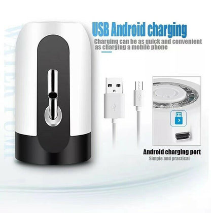 Electric Automatic Water Bottle Dispenser | USB Rechargeable Universal Pump for 5-Gallon Bottles