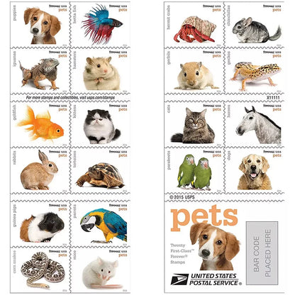 Pets Stamps 2016 Postage Stamps