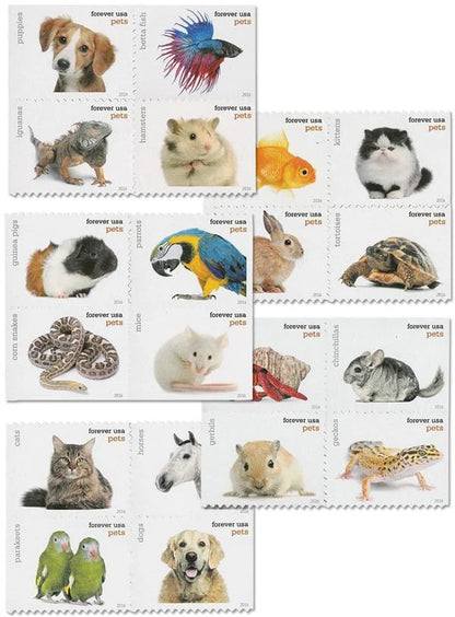 Pets Stamps 2016 Postage Stamps