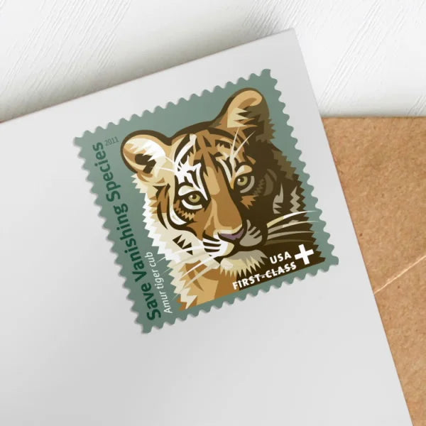 75¢ Semipostal Stamps – Save Vanishing Species Tiger Stamps 2011 -