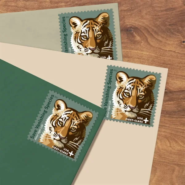 75¢ Semipostal Stamps – Save Vanishing Species Tiger Stamps 2011 -
