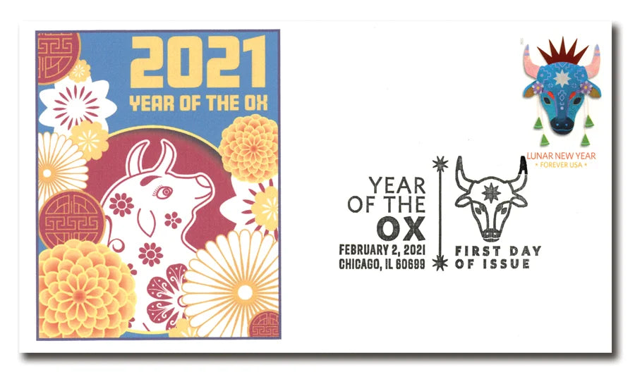 Lunar New Year: Year of the Ox Framed Stamps