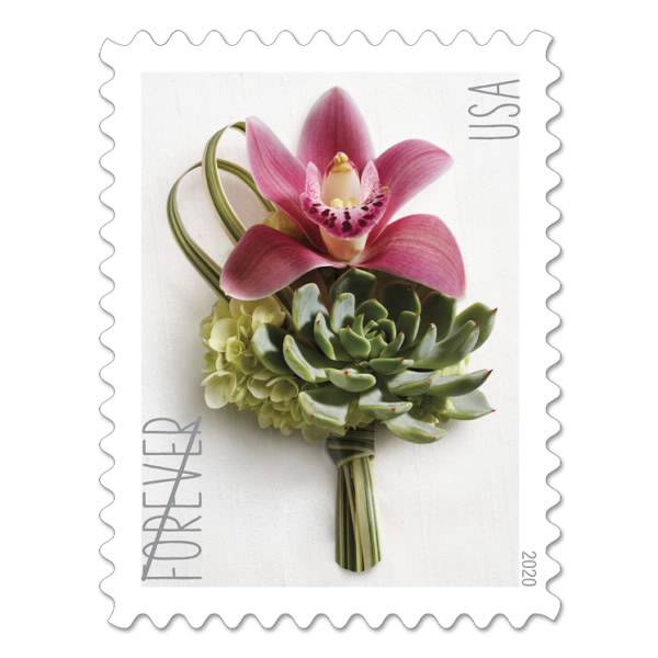 Contemporary Boutonniere Stamps 2020 -