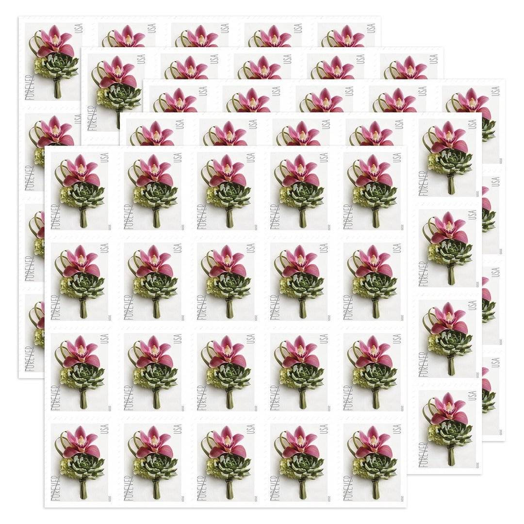 Contemporary Boutonniere Stamps 2020 -