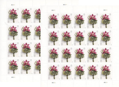 Contemporary Boutonniere Stamps 2020 -