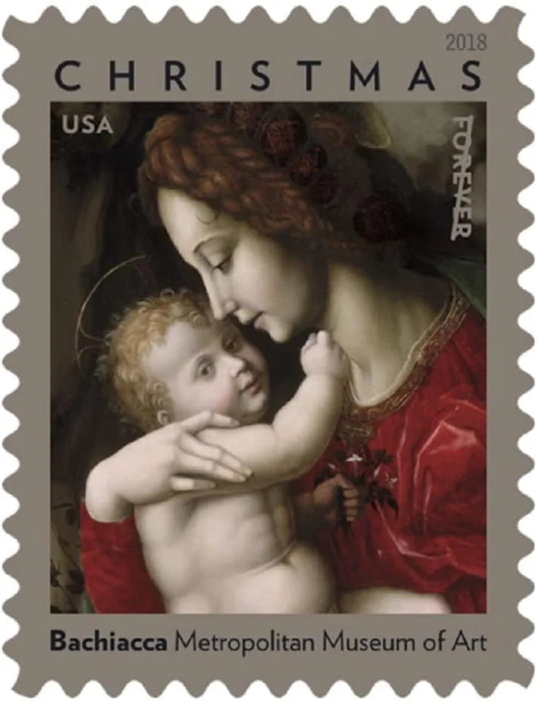 Madonna and Child Forever Stamps 2018