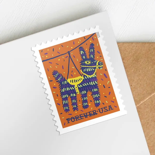 Piñatas Stamps 2023 - Booklet of 20