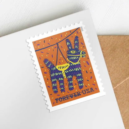 Piñatas Stamps 2023 - Booklet of 20