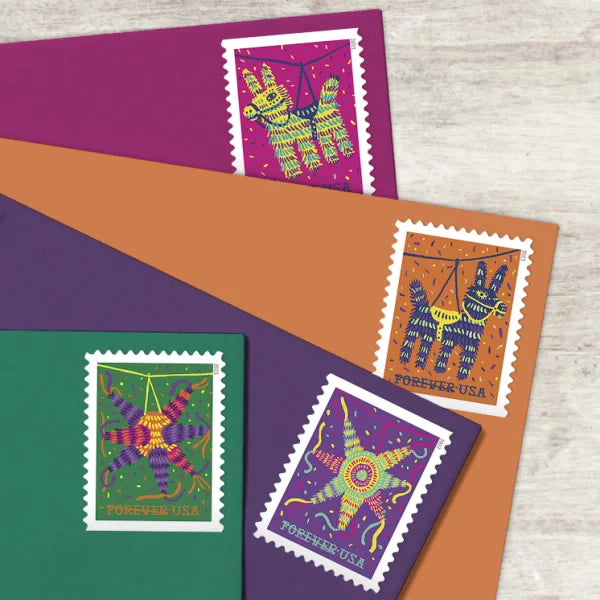 Piñatas Stamps 2023 - Booklet of 20