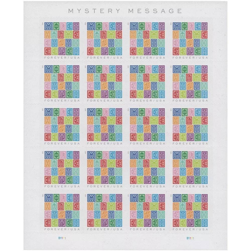 Mystery Message Stamps 2021
