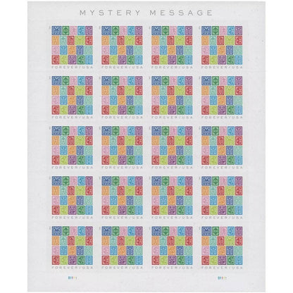 Mystery Message Stamps 2021