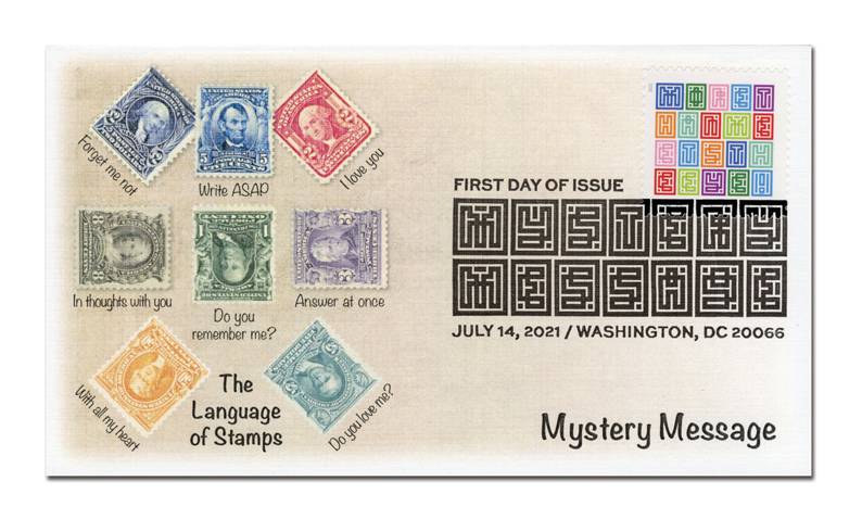 Mystery Message Stamps 2021