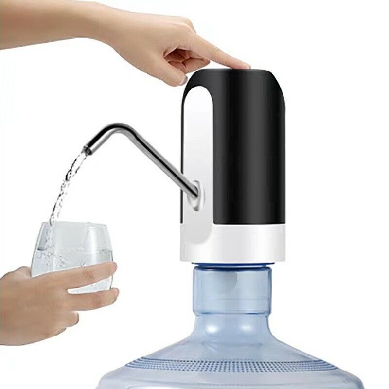 Electric Automatic Water Bottle Dispenser | USB Rechargeable Universal Pump for 5-Gallon Bottles
