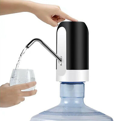 Electric Automatic Water Bottle Dispenser | USB Rechargeable Universal Pump for 5-Gallon Bottles