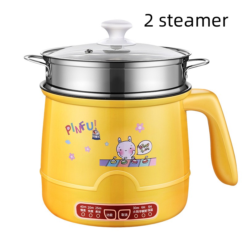 Mini Multi-Functional Electric Cooker for Home | Compact One-Pot Cooker for Noodles, Soup & Rice