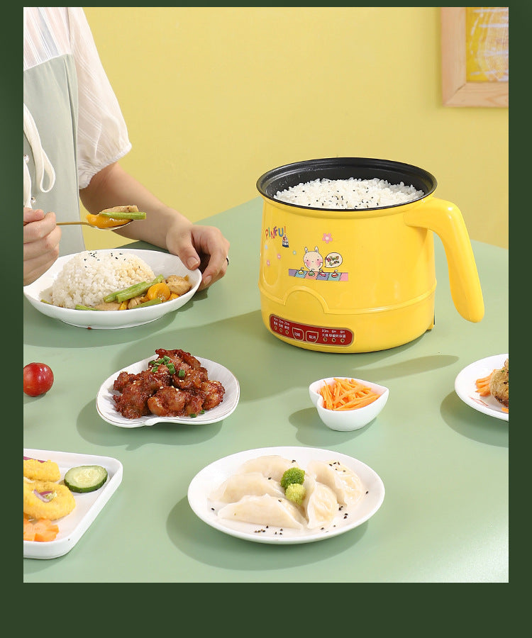 Mini Multi-Functional Electric Cooker for Home | Compact One-Pot Cooker for Noodles, Soup & Rice