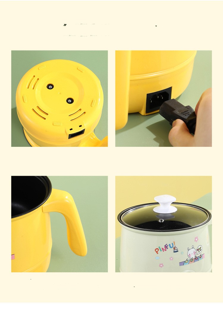 Mini Multi-Functional Electric Cooker for Home | Compact One-Pot Cooker for Noodles, Soup & Rice