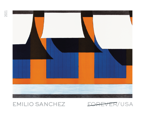Emilio Sanchez  Stamps 2021 -