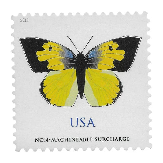California Dogface Butterfly Stamp (Non-Machineable for Square Envelopes)