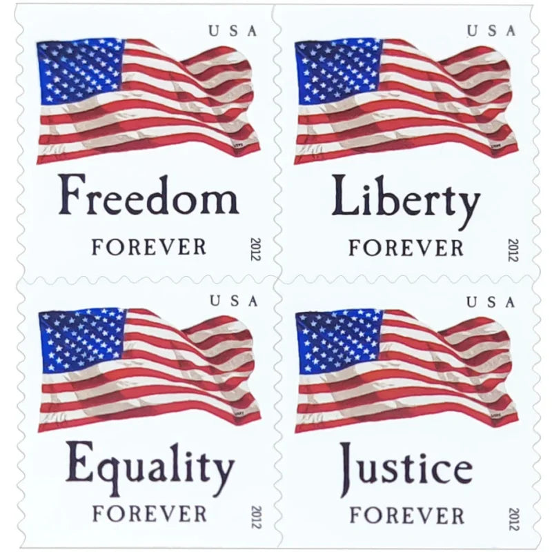 2012 US Flag Stamps  Postage Forever -