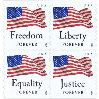 2012 US Flag Stamps  Postage Forever -