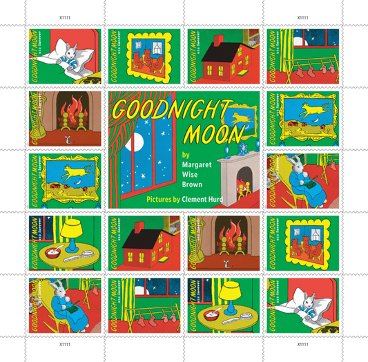 Goodnight Moon Forever Stamps ¨C 78¡é | Ideal for Postcards, Letters, and Gifts