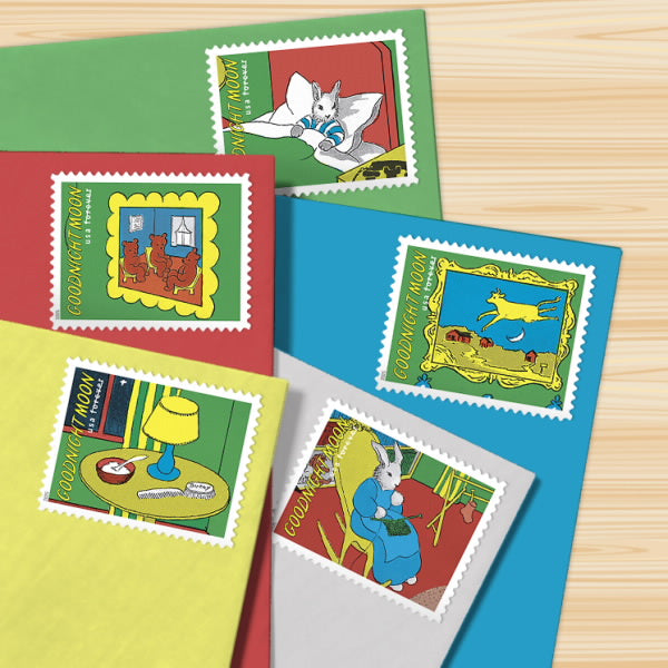 Goodnight Moon Forever Stamps -