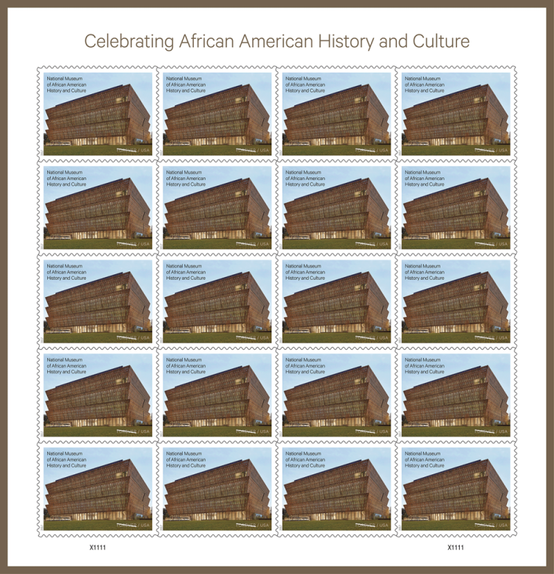 Forever Stamps 2017 National Museum of African American History and Culture  -