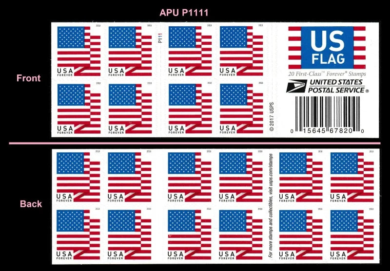 U.S. Flag 2018 Forever Stamps-