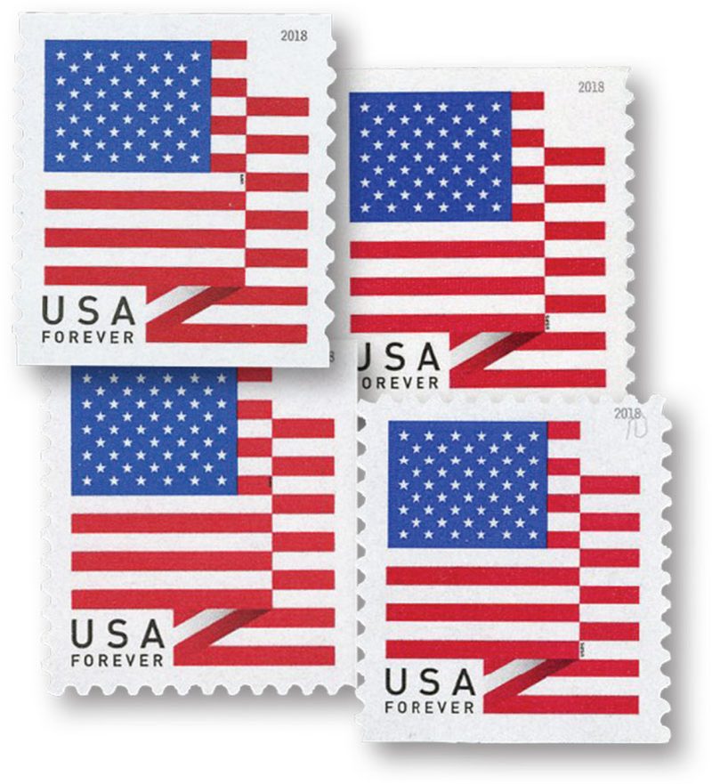 U.S. Flag 2018 Forever Stamps-