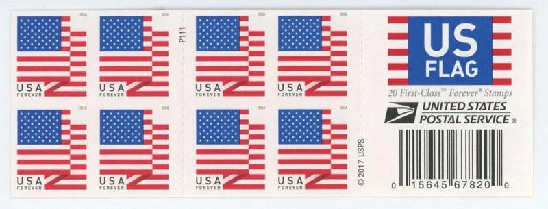 U.S. Flag 2018 Forever Stamps-