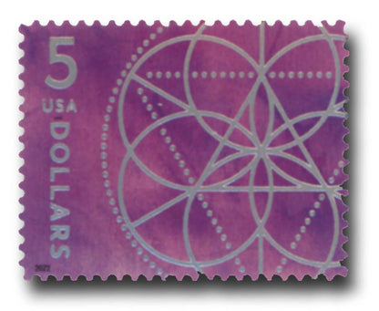 Floral Geometry Stamps 2022 -