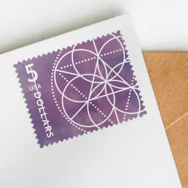 Floral Geometry Stamps 2022 -