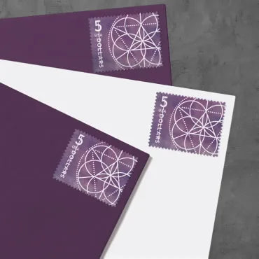 Floral Geometry Stamps 2022 -