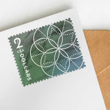 Floral Geometry Stamps 2022 -
