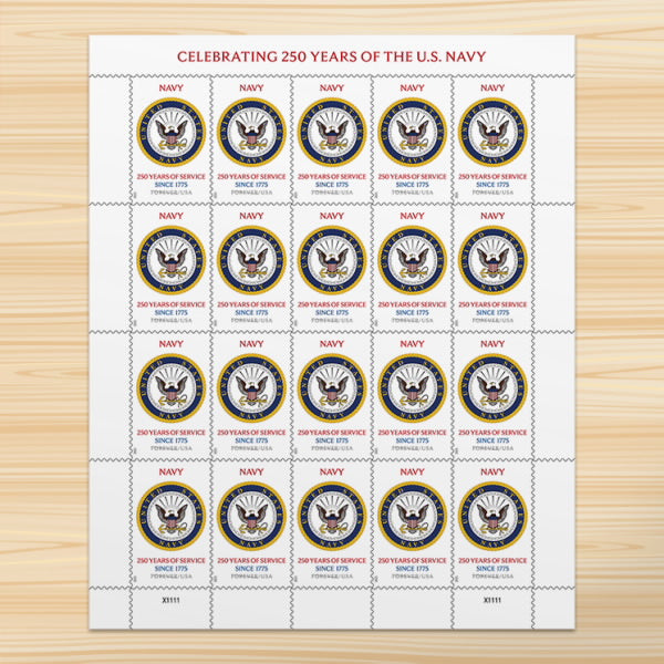 Navy  Stamps 2025