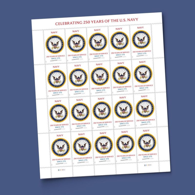 Navy  Stamps 2025