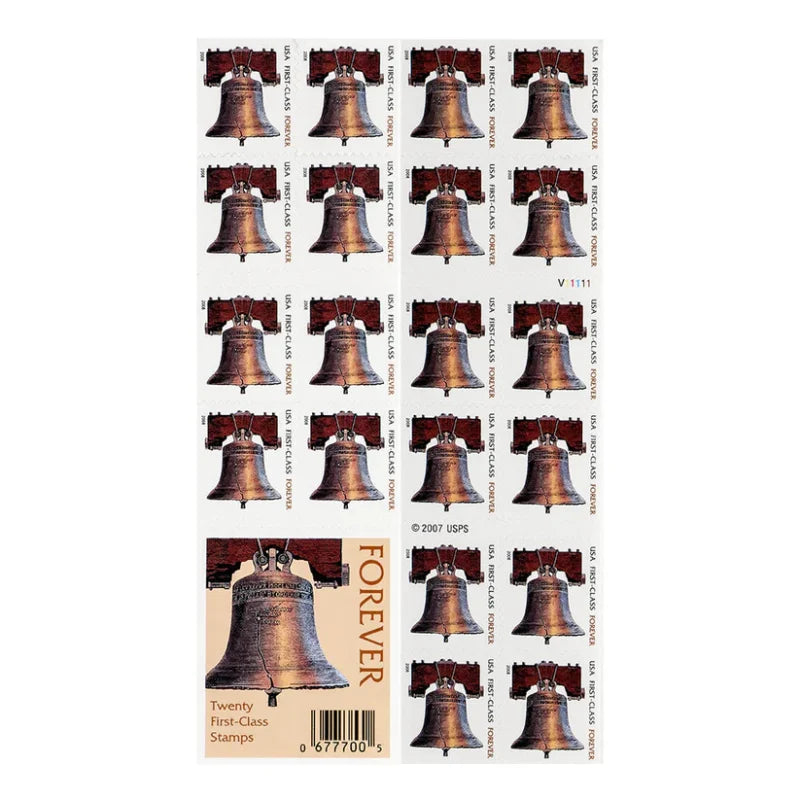 Forever Stamps 2008 Liberty Bell Stamps -