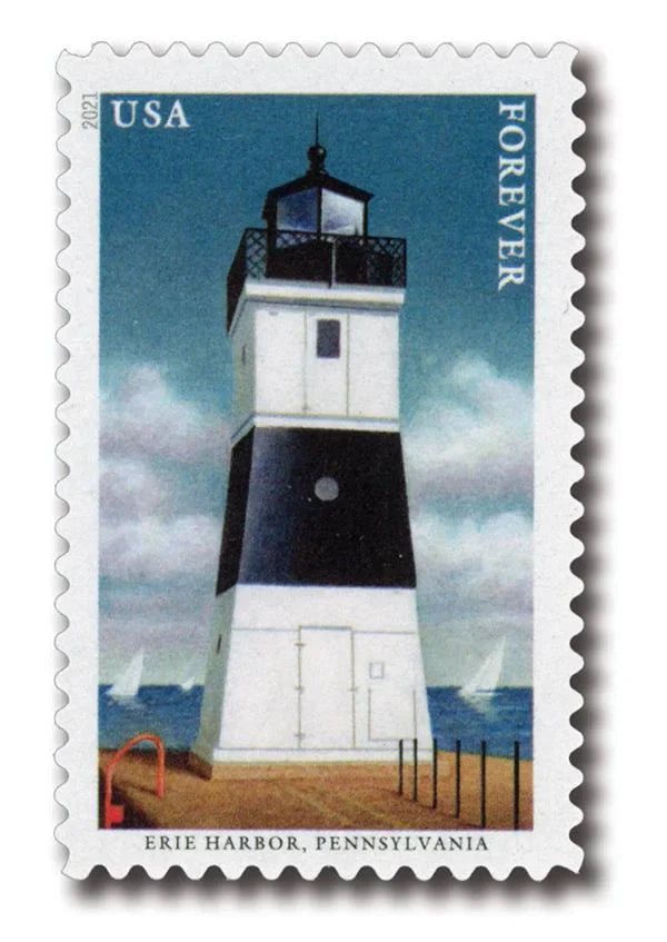 Mid-Atlantic Lighthouses Stamps 2021