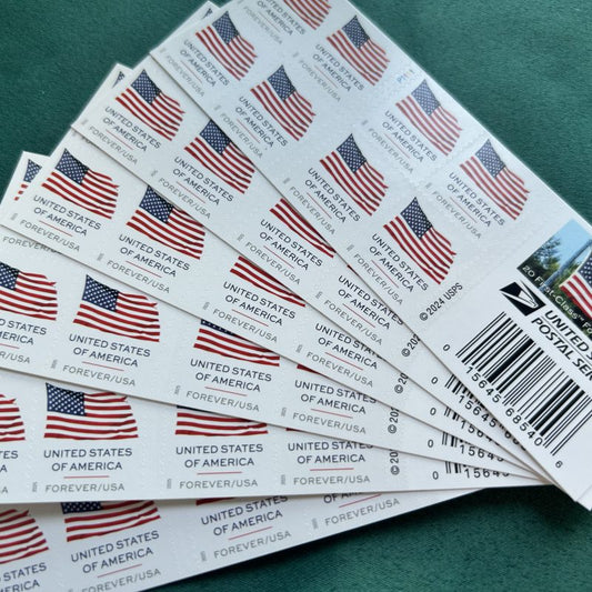 US Flag 2025 Stamps (Book)