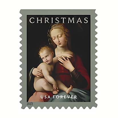 Virgin and Child Stamps 2022